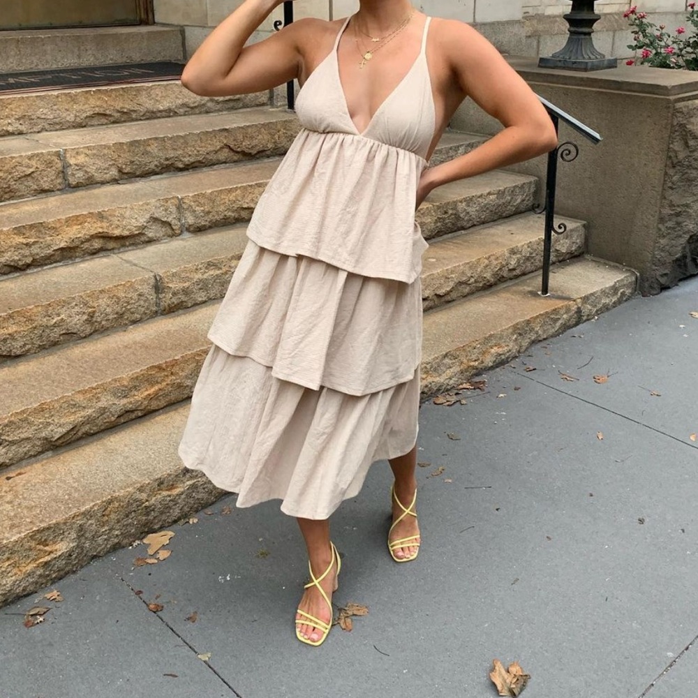 H&M tiered dress